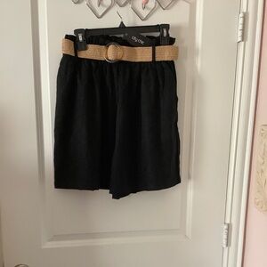 City chic short size 12 black with belt